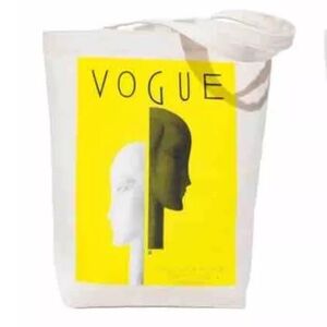 Vogue Tote Bag Canvas Limited Edition 125th Vogue Anniversary Members